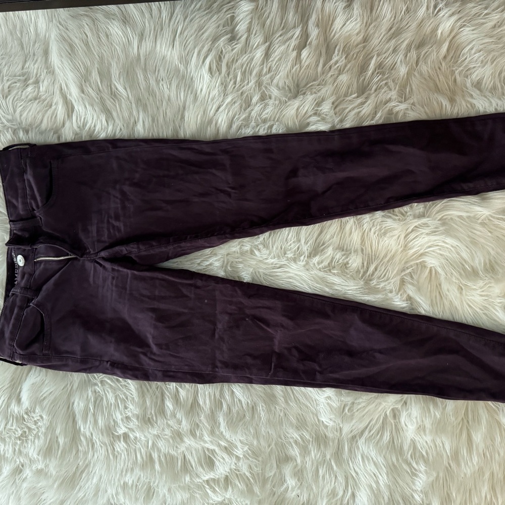 Dark Purple Skinny Jeans